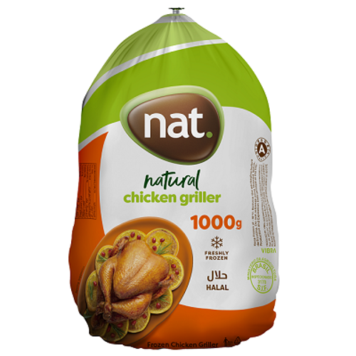 NAT WHOLE CHICKEN 1000G