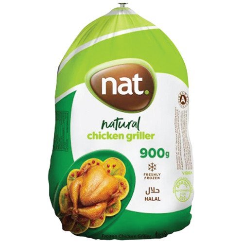 NAT WHOLE CHICKEN 900G