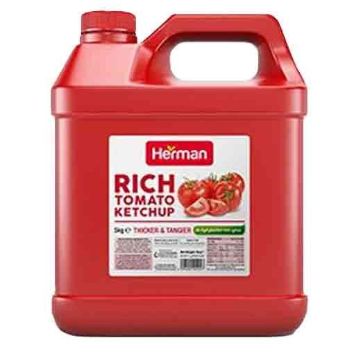 HERMAN TOMATO KETCHUP RICH 5KG