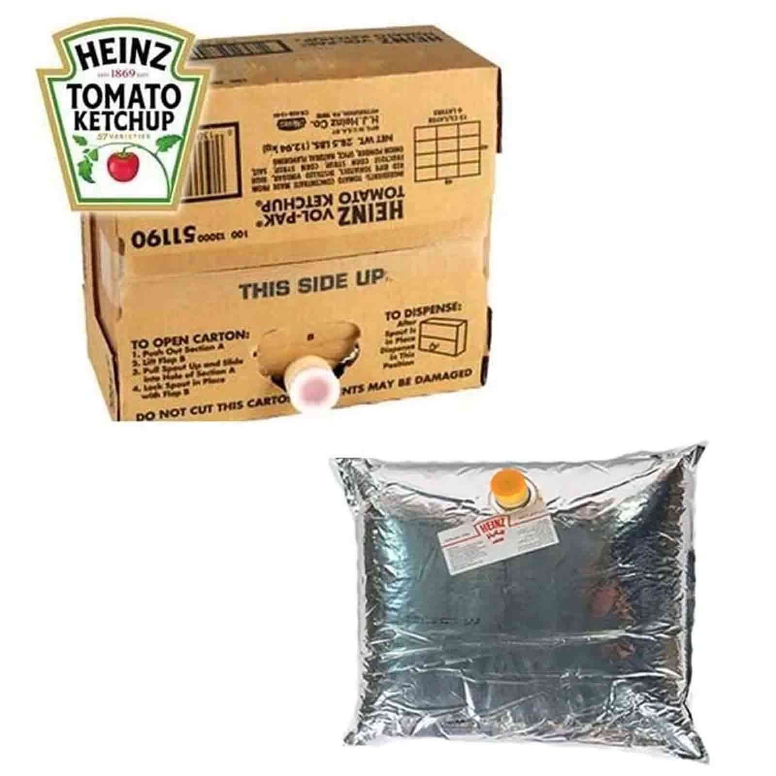 HEINZ TOMATO KETCHUP VACUME PACKED 13KG