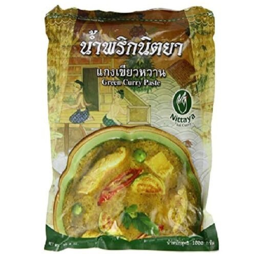NITTAYA GREEN CURRY PASTE 1KG
