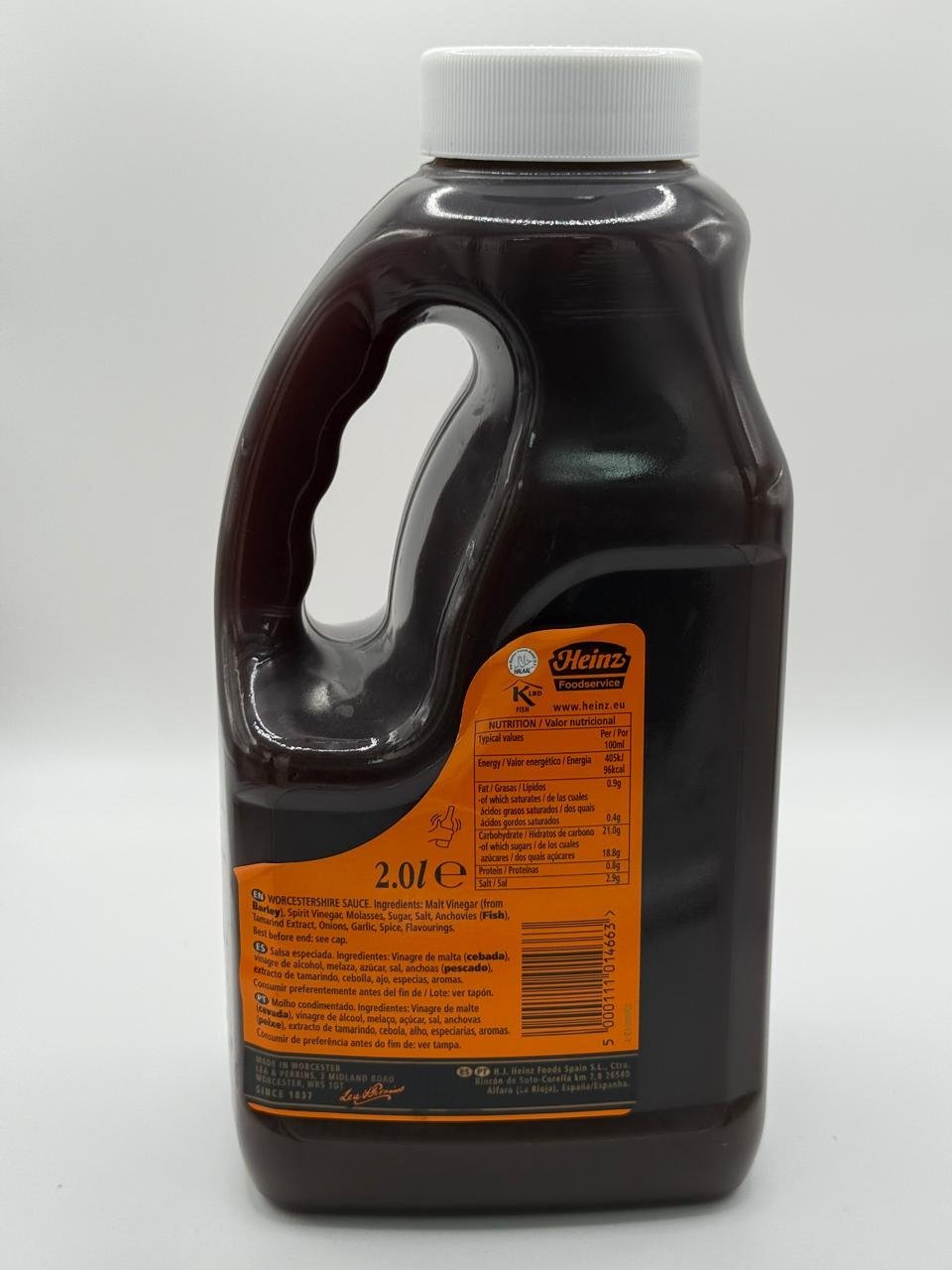 LEA & PERRINS WORCHESTERSHIRE SAUCE 2L