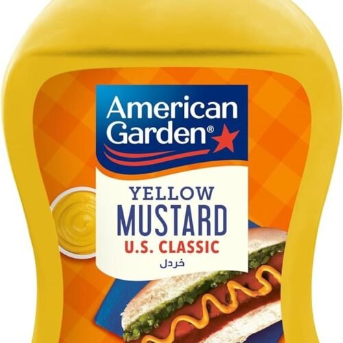 AMERICAN GARDEN MUSTARD SQEEZY STYLE 14OZ
