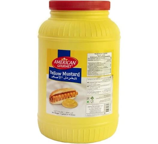AMERICAN GOURMET MUSTARD GALLON 3.68L