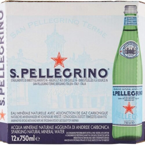 SAN PELLEGRINO SPARKLING WATER 750ML