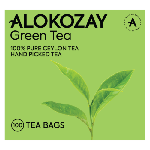 ALOKOZAY GREEN TEA BAG 100PCS