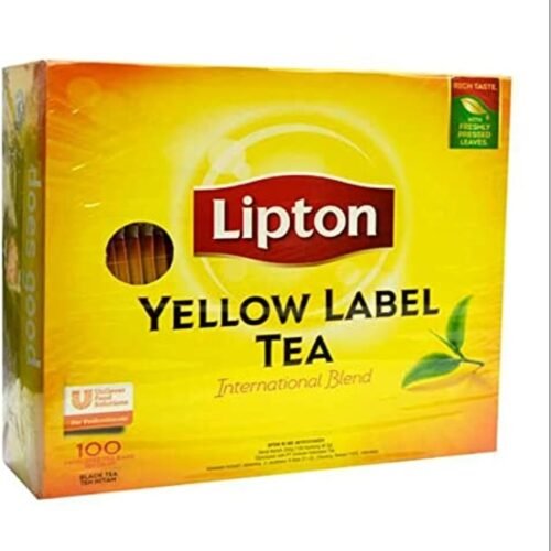 LIPTON TEA BAG ENVEL YELLOW LABEL 100PCS