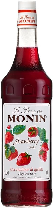 MONIN STRAWBERRY SYRUP 1L