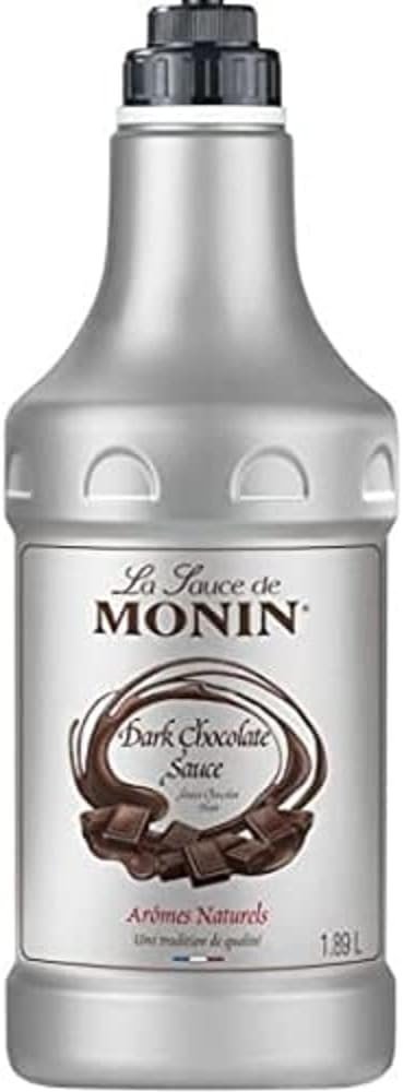 MONIN DARK CHOCOLATE SAUCE 1.89L