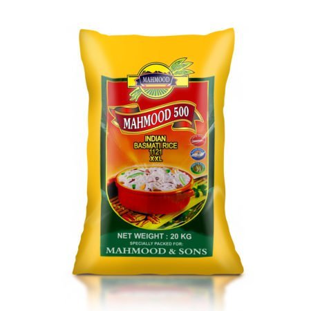 MAHMOOD 500 INDIAN BASMATI RICE XXL BAG 20KG