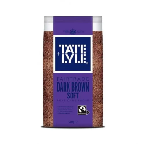 TATE LYLE DARK BROWN SUGAR 500G