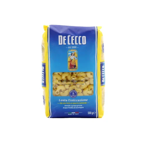 DECECCO PASTA CHIFFERI RIGATE# 33 500G