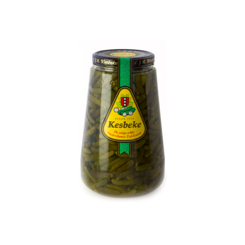 KESBEKE PICKLED CORNICHONS-GHERKINS COCKTAIL 2.65KG