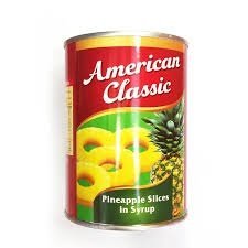 AMERICAN CLASSIC PINEAPPLE SLICES 565G