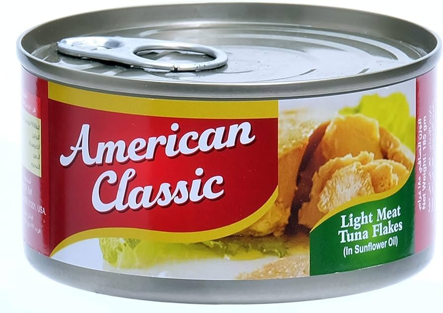 AMERICAN CLASSIC TUNA LM CHUNKS(SOLID) 185G