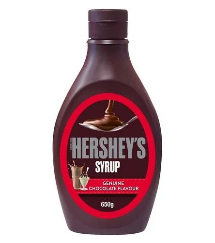 HERSHEYS CHOCOLATE SYRUP 623G