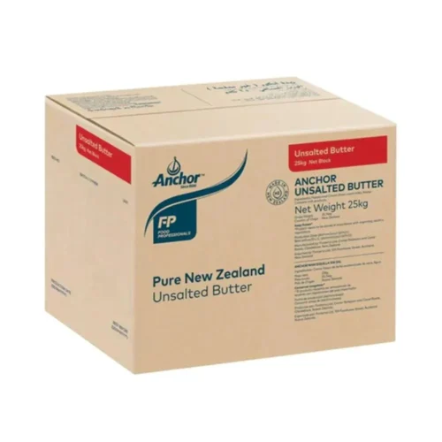 ANCHOR BUTTER BLOCK UNSALTED 25KG