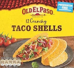 OLD EL PASO TACO SHELLS 165G