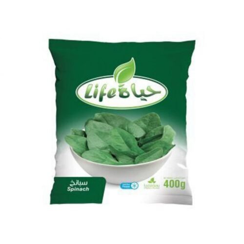 SPINACH LEAVES 400G