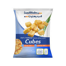 LAMB WESTON TRADITIONAL POTATO CUBES 2.5KG