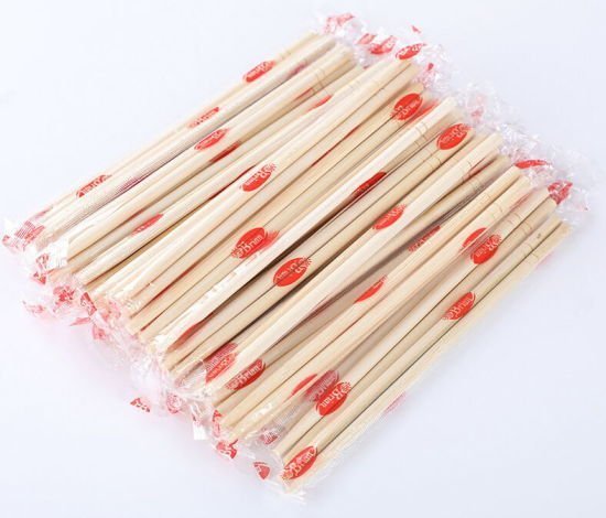BAMBOO CHOPSTICK 23CM WRAPPED 100PCS (LP) 1PCS